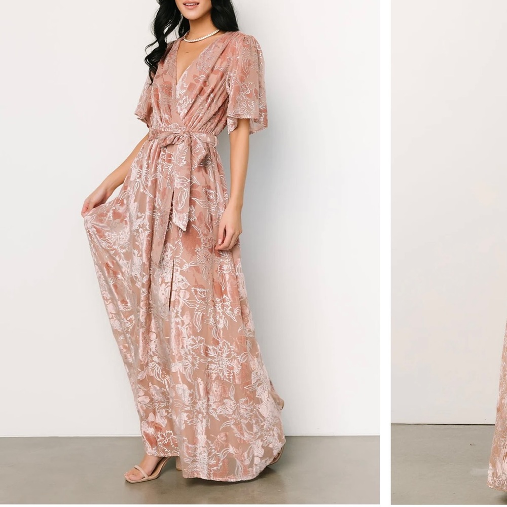 Baltic Born - Uma Velvet Maxi Dress